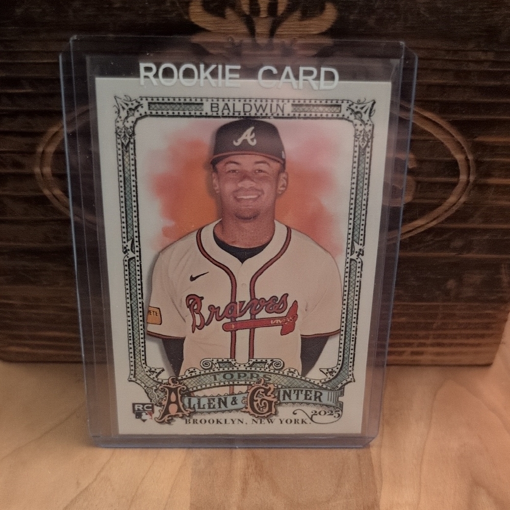 2025 Topps Allen & Ginter Drake Baldwin Rookie Card NL ROY Braves 🔥🔥🔥